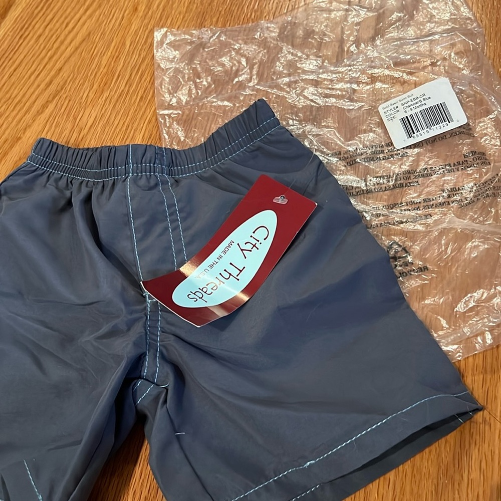NWT Infant Swim Trunks, 6-9mos